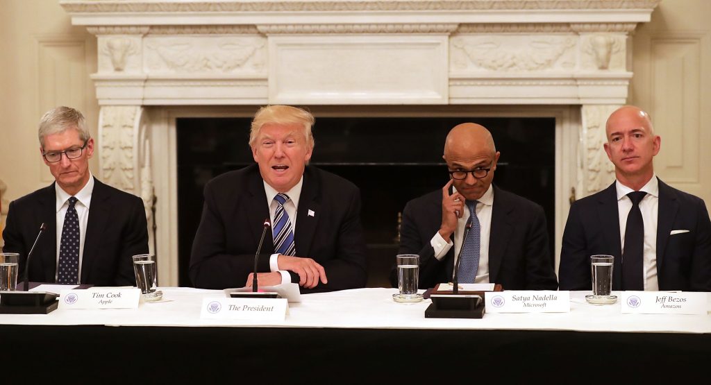 President Trump Hosts American Technology Council Roundtable